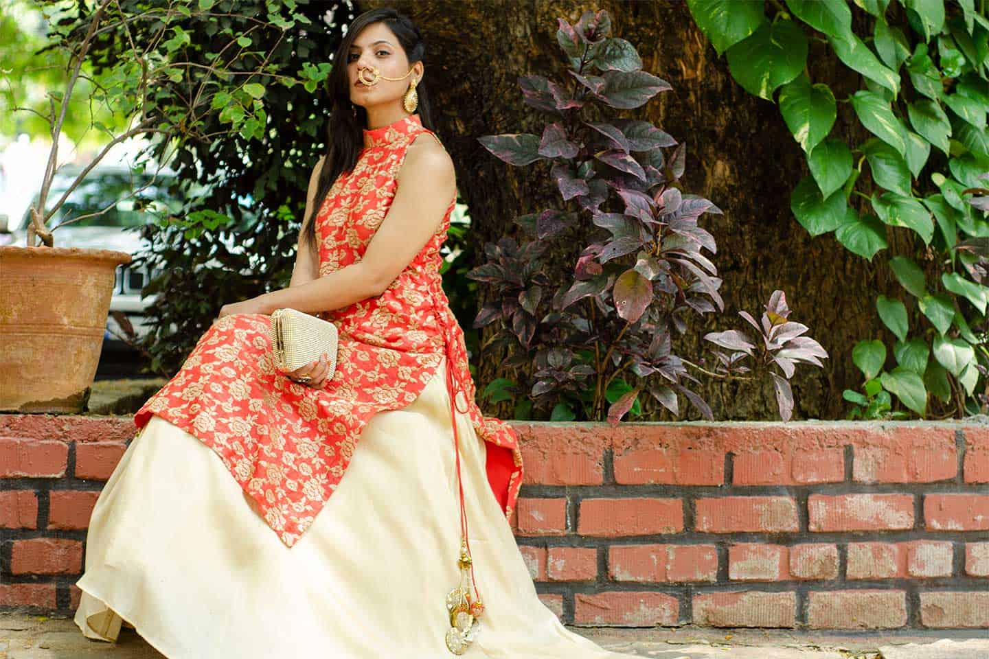 Indian Women Plus Size Blue Kurti Kurta Flared Dress Bollywood Long Ethnic Dress