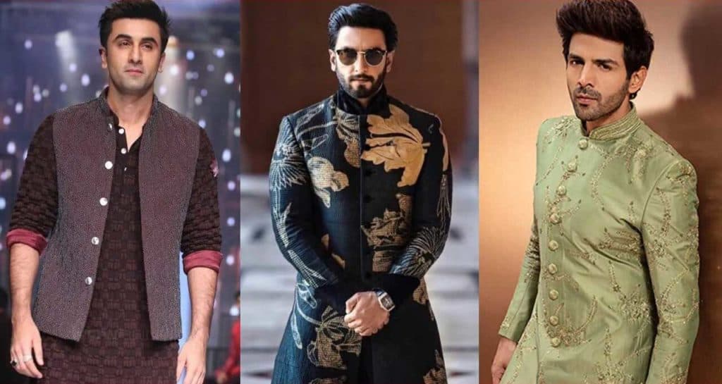 bollywood actors in Indian ethnic menswear