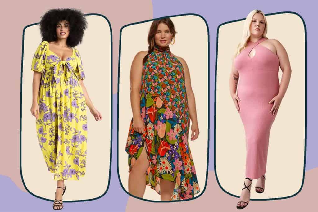 designs for plus-size dresses for western style wedding